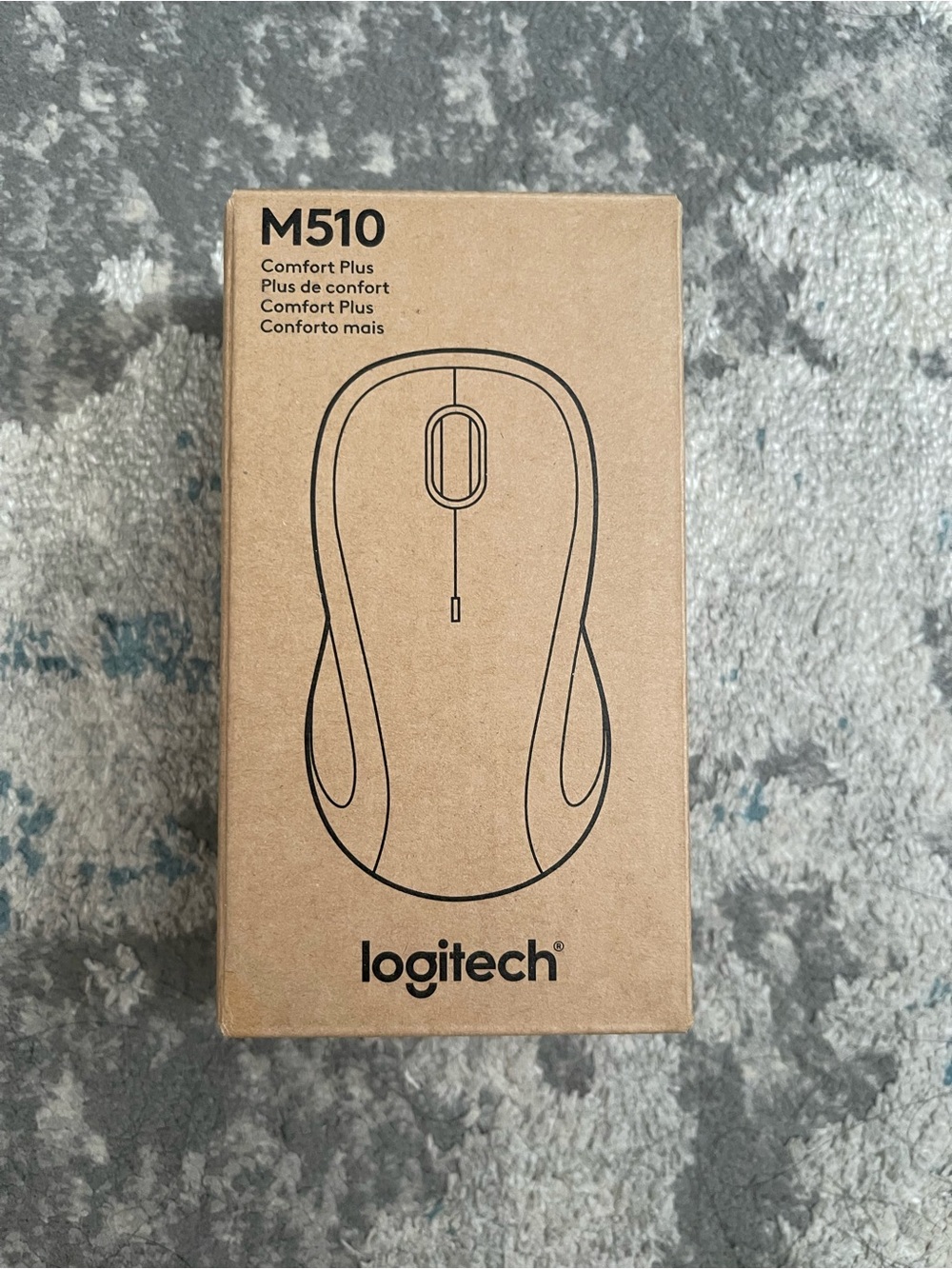 Logitech M510 Comfort Plus Wireless Mouse
